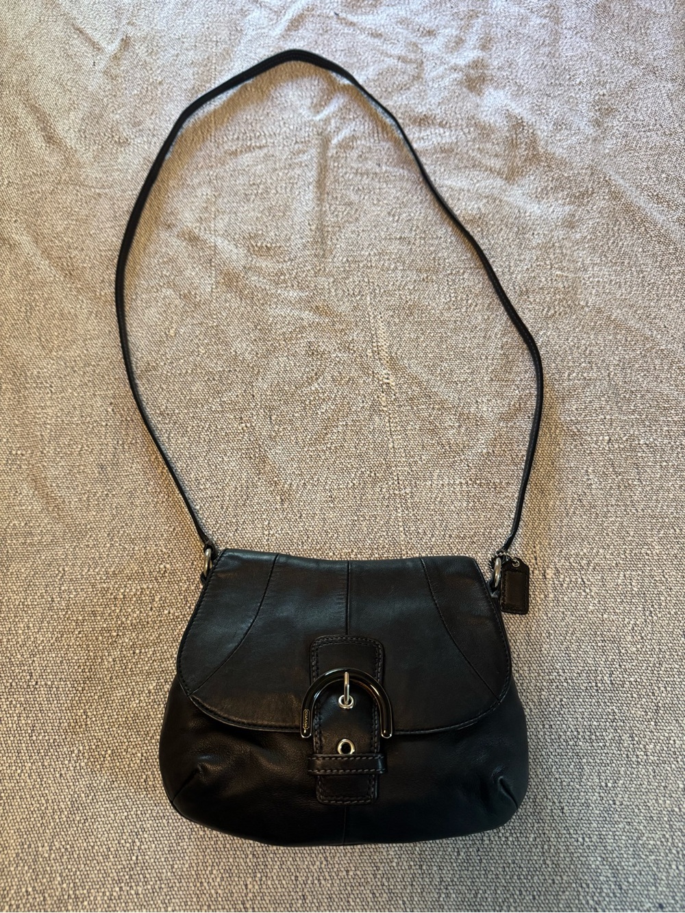 Coach Leather Soho Flap